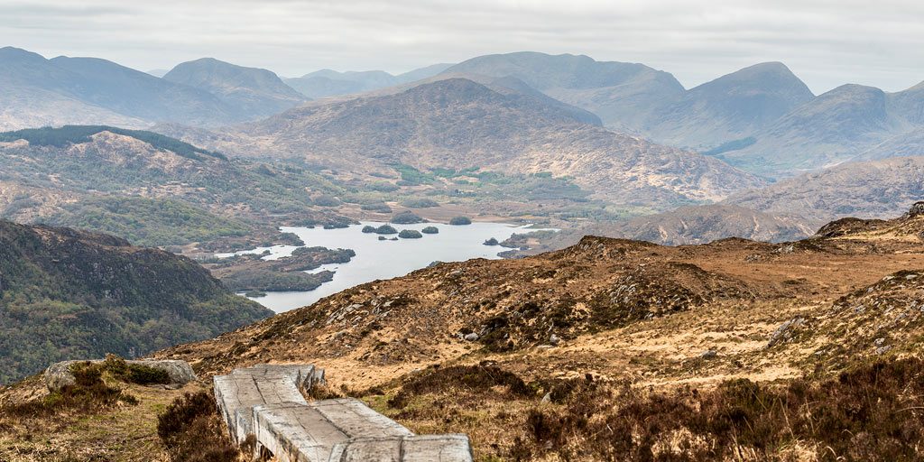 View from Torc mountain Killarney